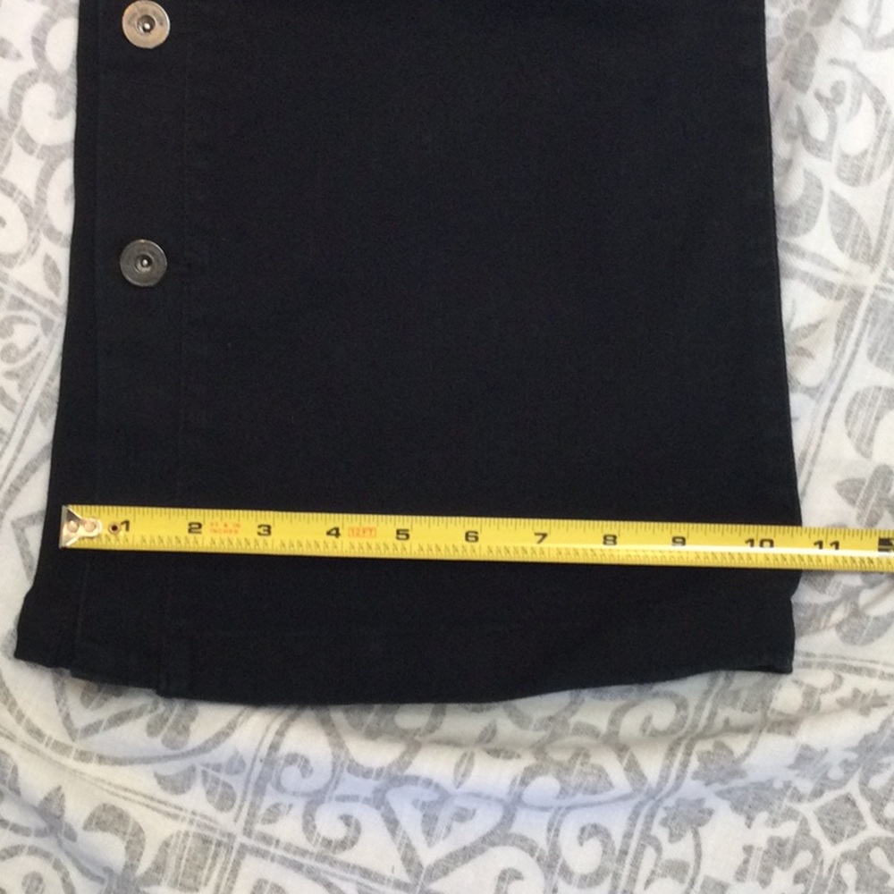 Peace Love World black denim button leg flared jeans. Nice nearly new - Picture 14 of 16